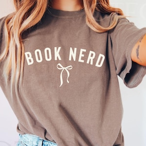 Book Nerd Gift Book Lover TShirt Gift For Librarian Coquette Reader Gift Gift For Book Reader Library Lovers Shirt Reading Teacher Shirt