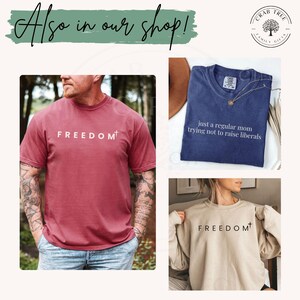 Funny Dad Tee Shirt Conservative Shirt Libertarian Shirt Christian Dad Shirt Gift For Christian Men Fathers Day, Gift For Christian Dad image 10