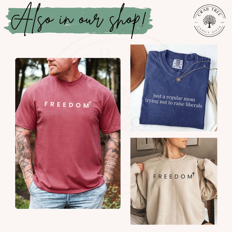 Funny Dad Tee Shirt Conservative Shirt Libertarian Shirt Christian Dad Shirt Gift For Christian Men Fathers Day, Gift For Christian Dad image 10