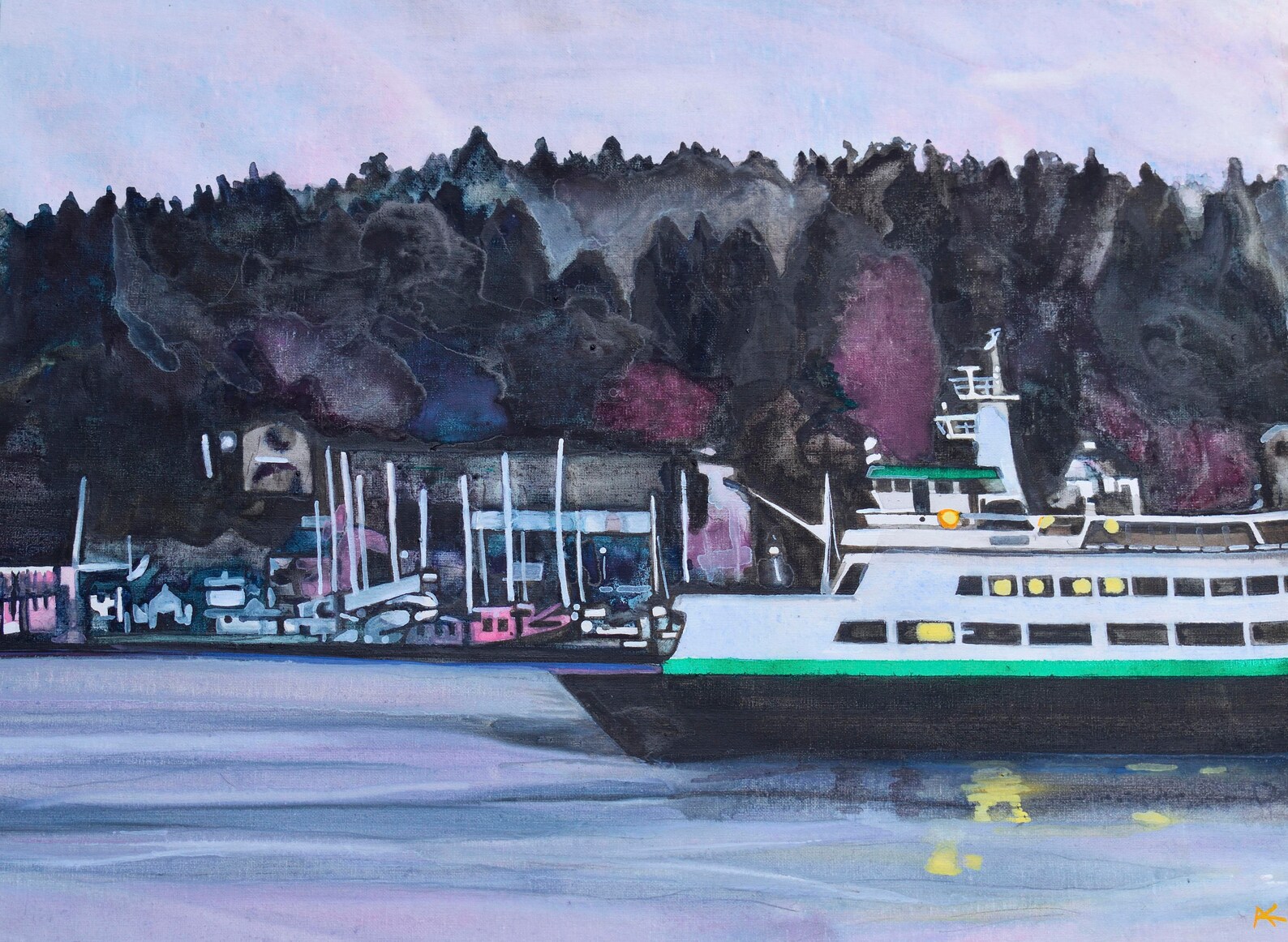 Bainbridge Ferry - Etsy