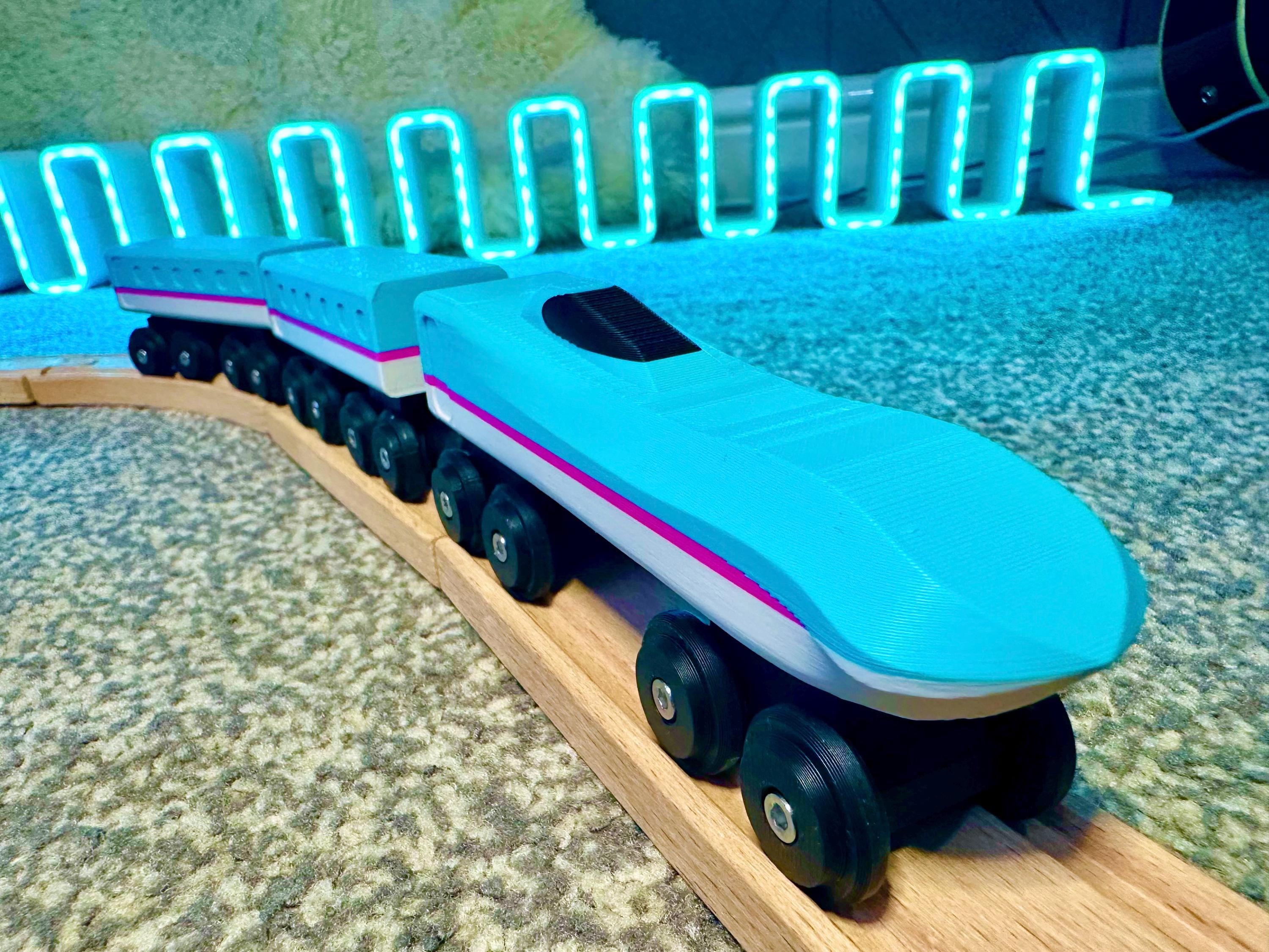 3d Fondos Tren Rosa De Juguete Japan Toy Train España