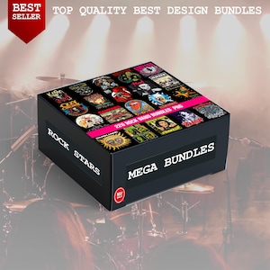 266 Rock Stars Mega Bundle Designs
