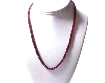 Details about Faceted 795.00 Cts Earth Mined 3 Strand Ruby Round Cut Beads Necklace JK 08E167 Details about Faceted 795.00 Cts Earth Mined 3 Strand Ruby Round Cut Beads Necklace JK 08E167