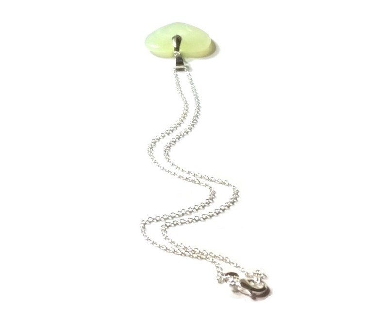 New Jade Heart Pendant Necklace