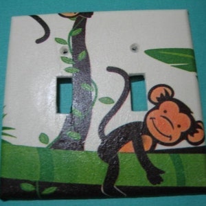 Monkey Switch Plate