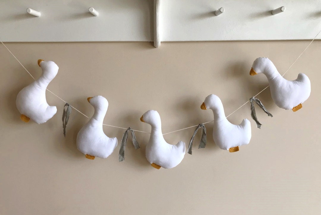 Multi Geese Handmade Multi Geese Swag/garland/nursery/baby/bedroom Decor - Etsy