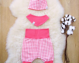 Organic cotton newborn baby clothing set