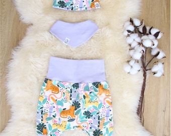 Organic cotton newborn baby clothing set