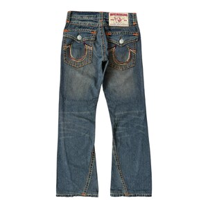 Vintage True Religion Joey Super T Flare Denim Jeans Size 31 