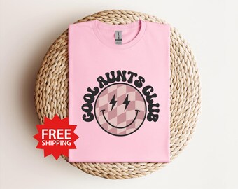 Aunts Club T-Shirt, Auntie Gift