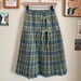 Fleece wrap Skirt in pure Wool