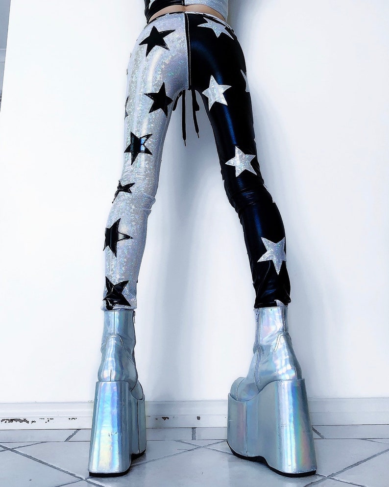 Metal Threads Stardust Custom Made to Order Metallic Hologram Spandex ...