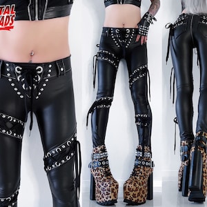 Black Metal Pants -  Australia