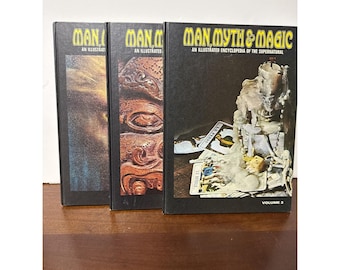 Man Myth & Magic Books An Illustrated Encyclopedia of Supernatural Volumes 1-3