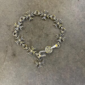 Chrome Hearts CHROME HEARTS Gothic Cut-Out Plus Cross 9.5