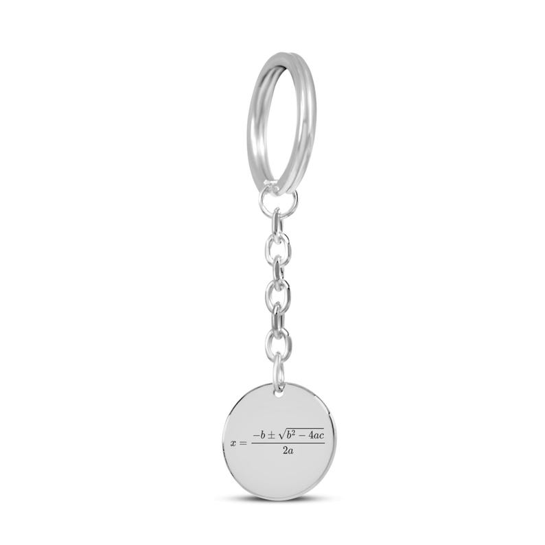 Math Key Ring Quadratic Formula Keychain: Laser Engraved Math Gift - Etsy
