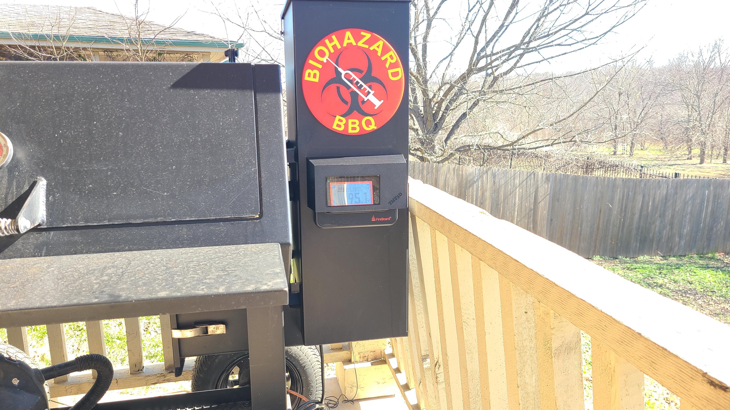 Lone Star Grillz Windowed Fireboard Controller Sun/weather Shield - Etsy