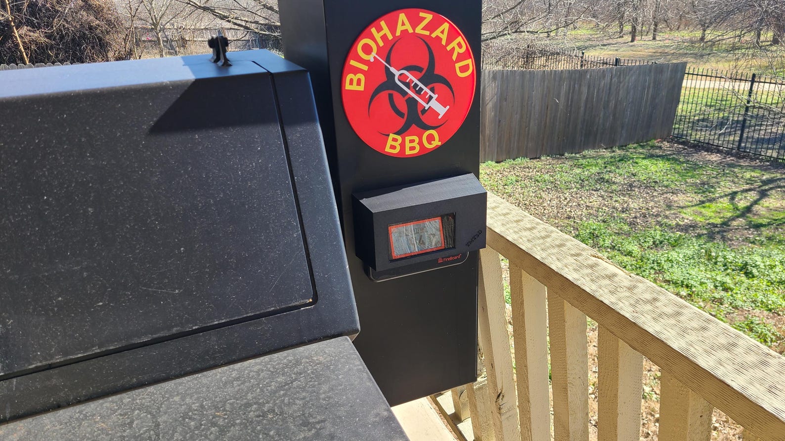 Lone Star Grillz Windowed Fireboard Controller Sun/weather Shield - Etsy
