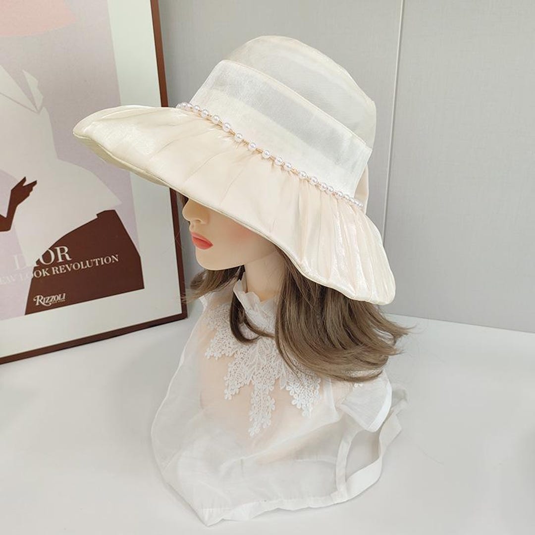 Pearl Decor Bucket Hat. main image 0