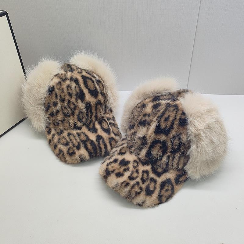 Leopard Cat Ears Hat - Etsy display picture 2
