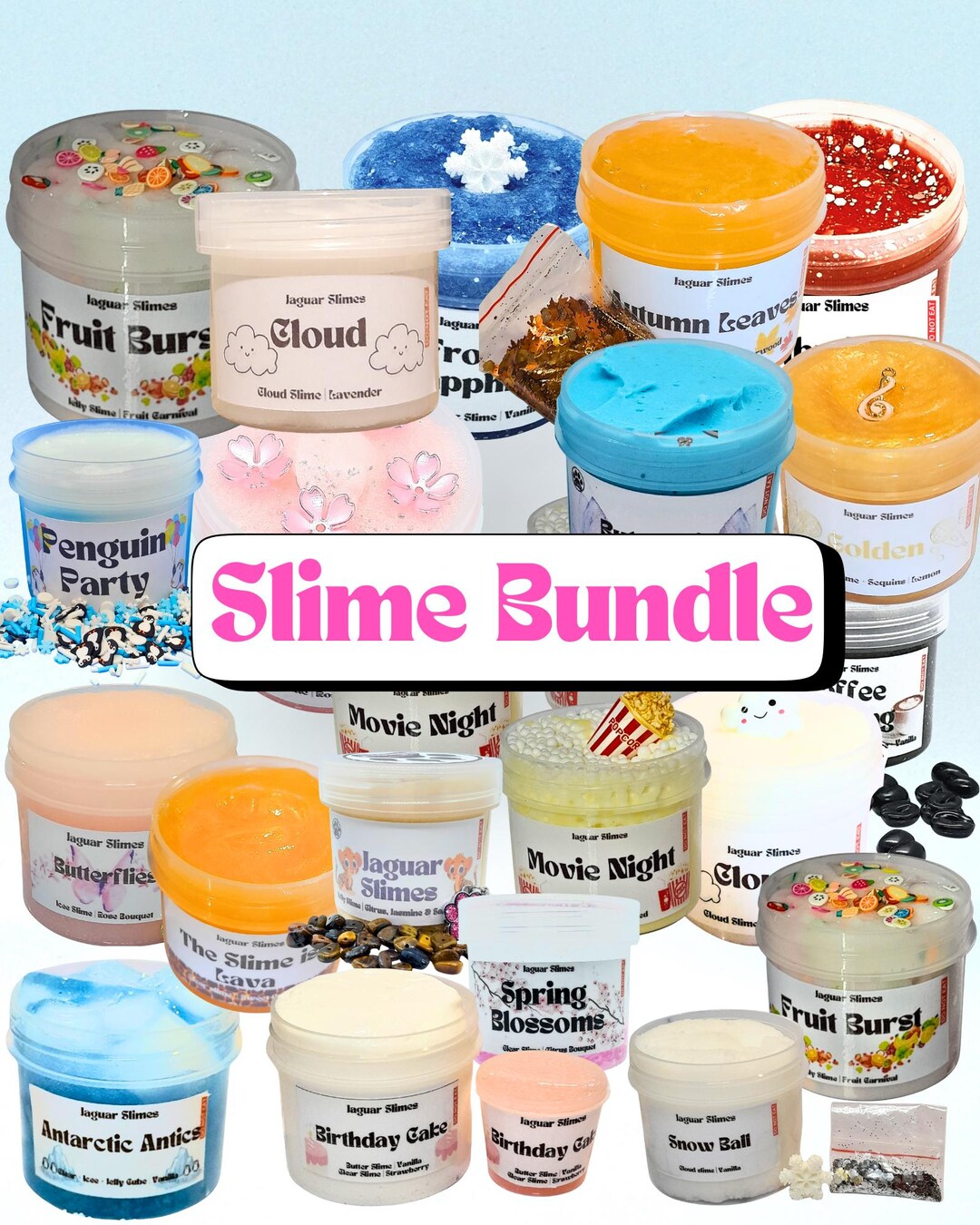 Slime Promo Slime Bundle, Value Slime, Cheap Slime, Scented Slime, Surprise Gift ...