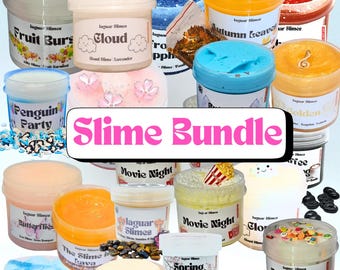 Slime Bundle, Value Slime, Cheap Slime, Scented slime, Surprise gift Slime, Stress Relief toy, Kids Gift for slime lover for slime therapy