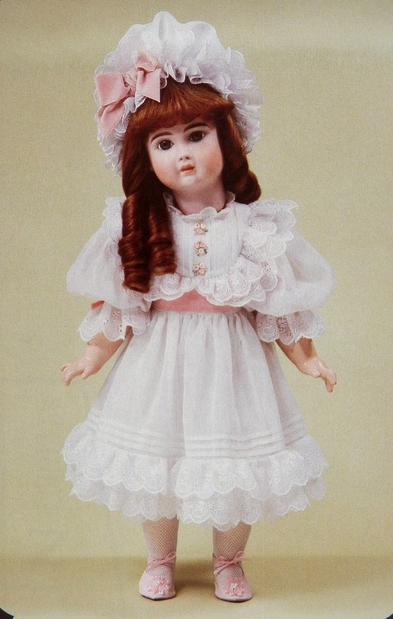 Vtg Doll Pattern Little Girls Costume Hazel Ulseth Helen Shannon 14 16 inch NOS