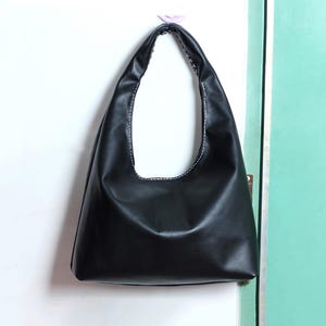 Echtleder Schultertasche, Arbeitstasche, Frauen-Einkaufstasche, Slouchy Hobo Tasche, Reisetasche