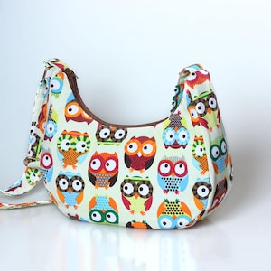 Canvas crossbody bag, Shoulder bag, Women tote bag,Casual hobo bag,Travel bag