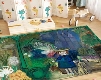 Madeline’s 75th Birthday Brings Revelations Ludwig bemelmans,bamboo rug, kids room rug,toy story room decor,story art,madeline story,