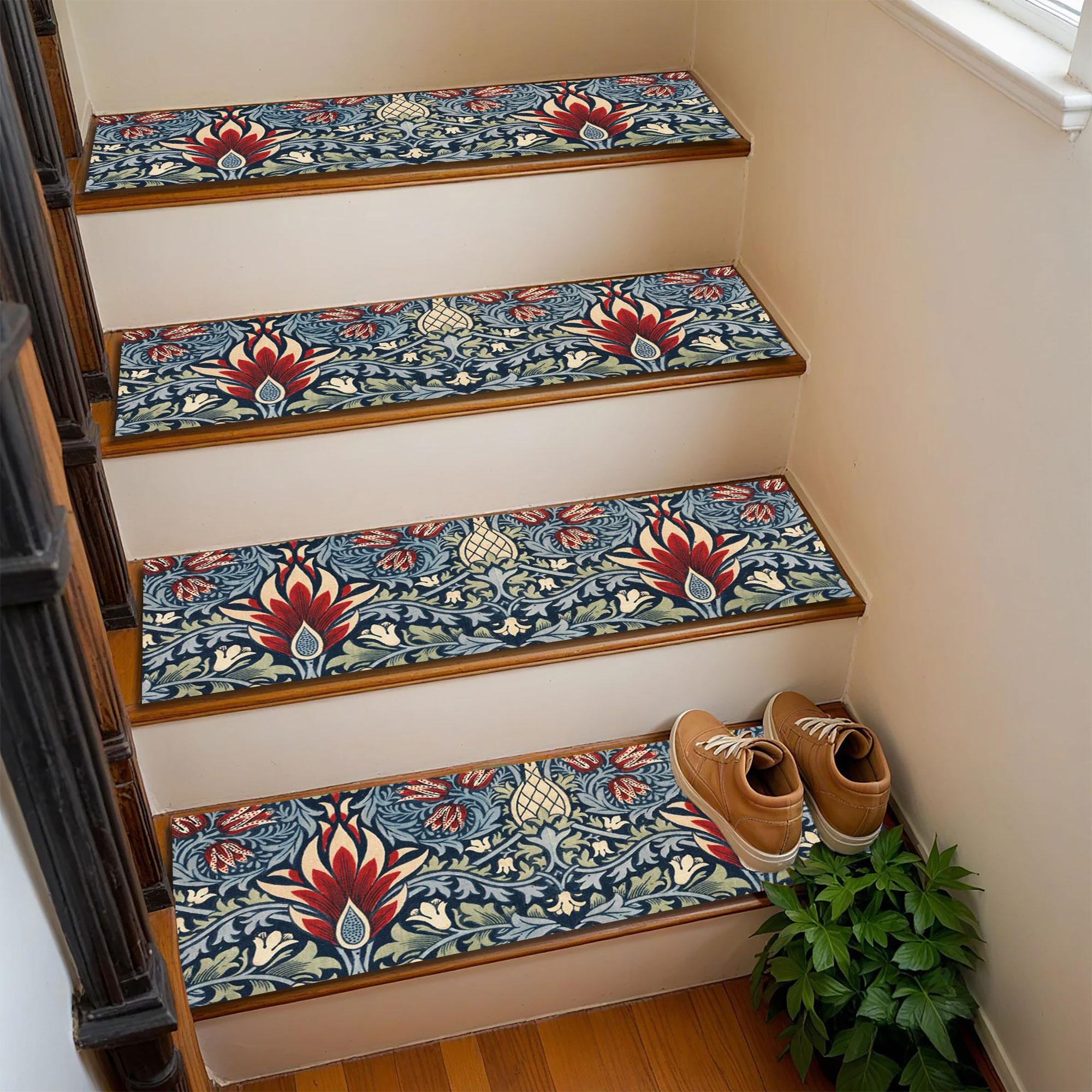 William Morris Stair Runner - Etsy, image size:2000x2000