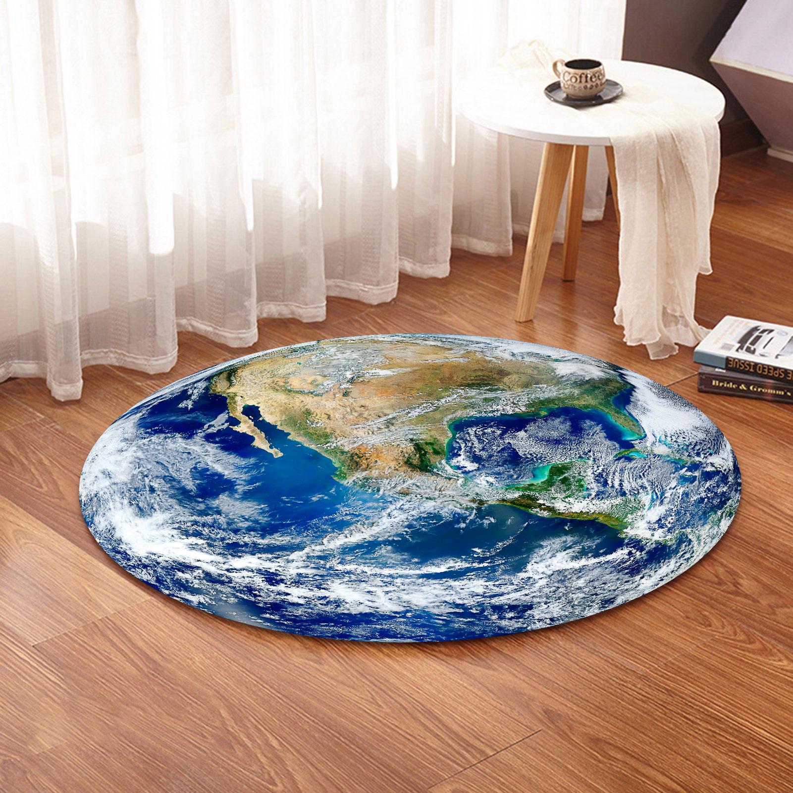 Blue Marble Earth Globe Rug: NASA Space View, Kids Room Decor - Etsy