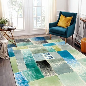 Paul Klee Bauhaus Rug: Modern Art Area Rug