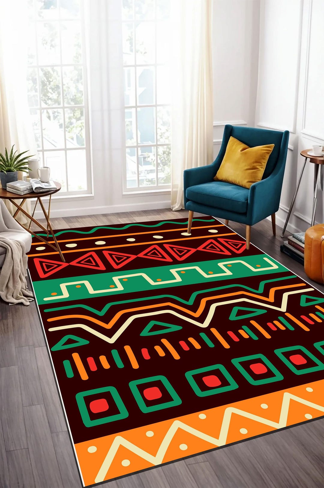 Bamboo Rugs, Ethnic Pattern, Ethnic Rug, Tribal Rug, Bohemian ...