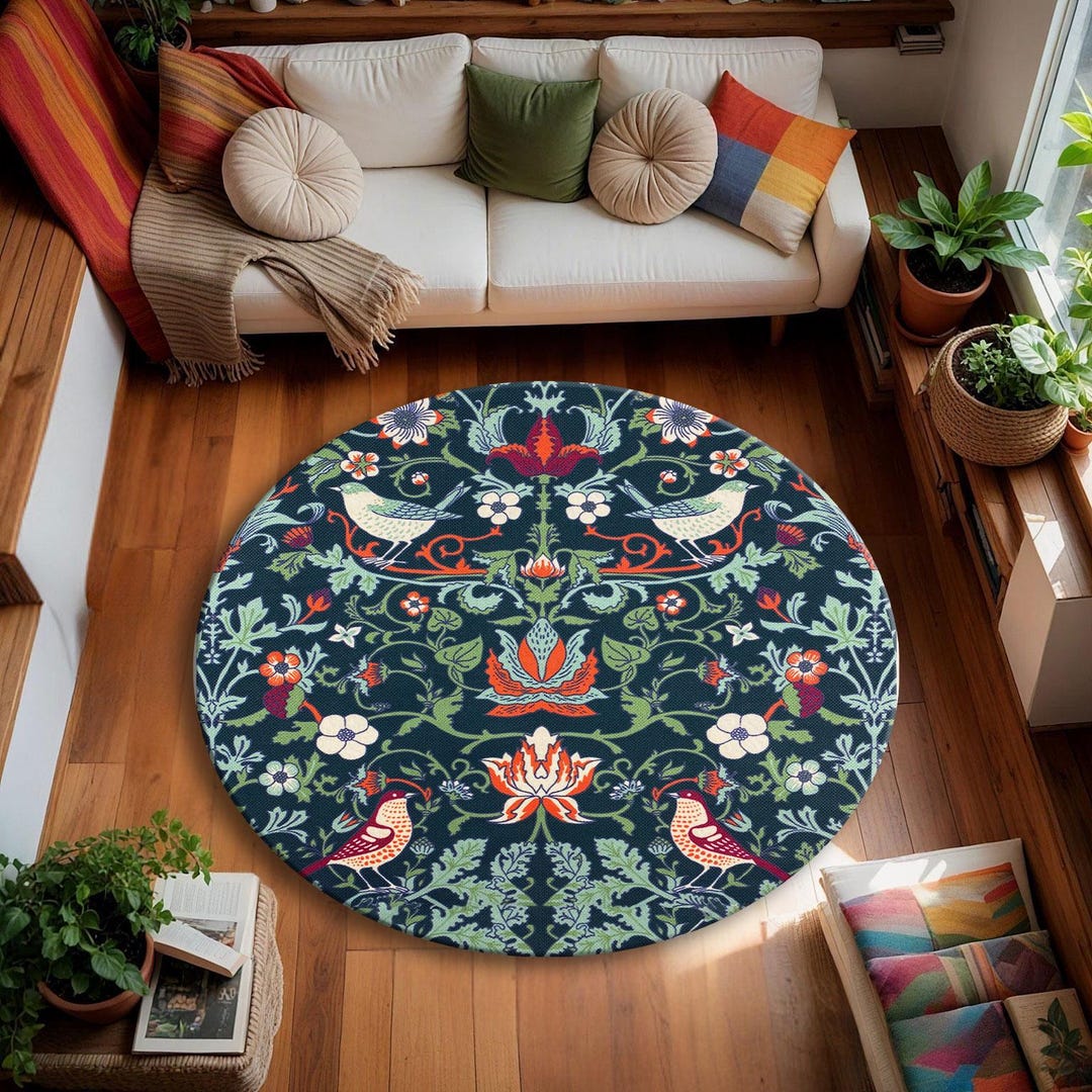 Famous Pattern Rug William Morris's Famous Pattern. Morris Sparrows, William Morris Art ...