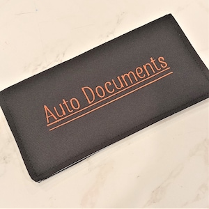 Auto Document Wallet, Car Accessories Gift
