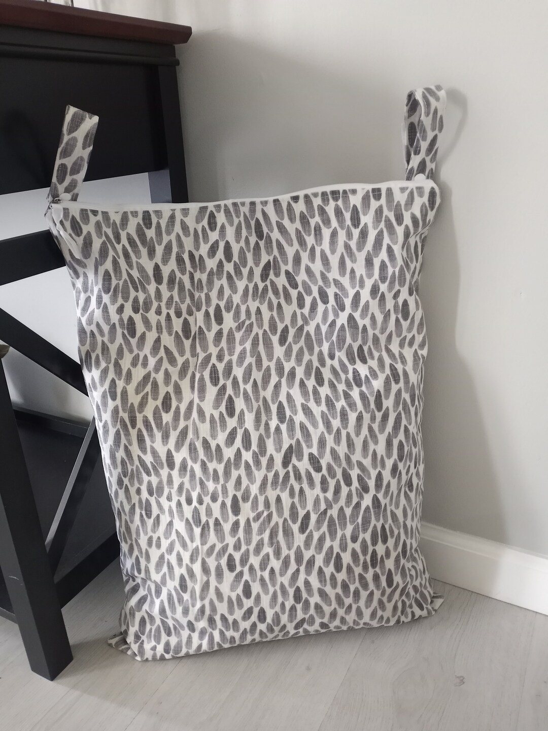 Large Wet Bag Laundry Bag With Zipper Closure Etsy