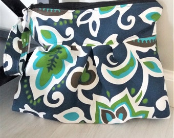 Two Pocket Wet Bag, Swimsuit Bag or cloth diaper bag