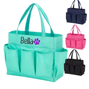 Personalized Dog Tote Bag, Puppy Tote Bag, Dog Carryall bag, Pet Tote Bag for Dog accessories, Pet Accessories Bag