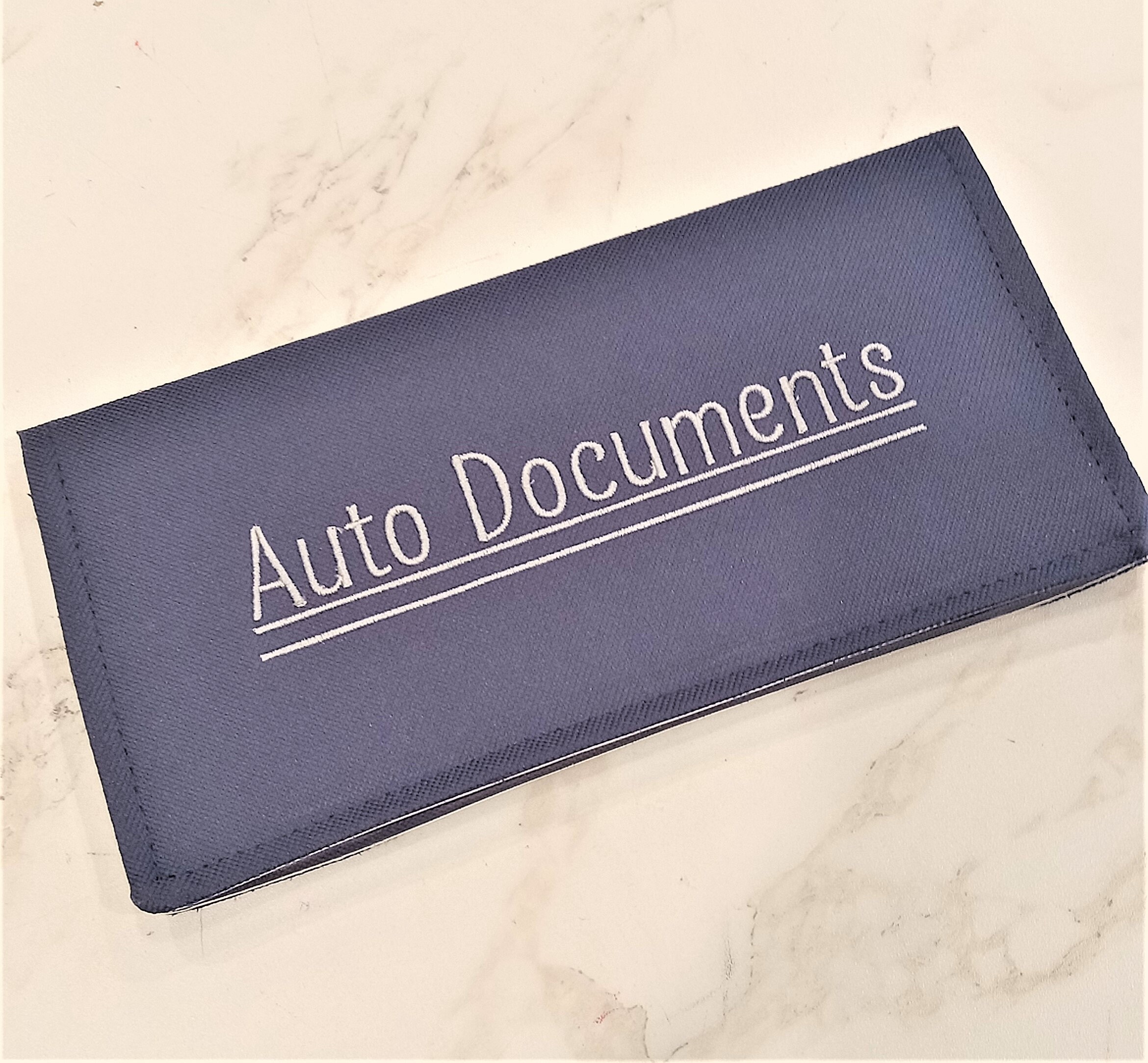 Ready to Ship Auto Document Wallet, Car Accessories Gift