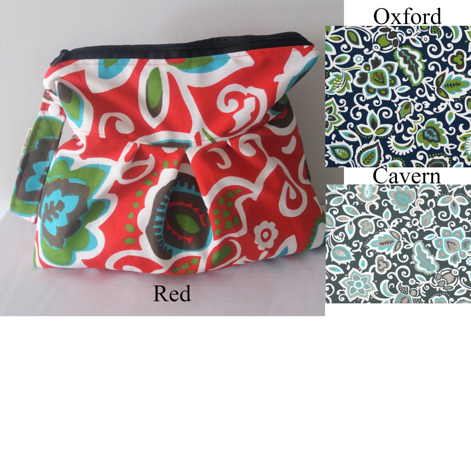 Double Zipper Wet Bag Cloth Diaper Bag or Swimsuit Bag Etsy