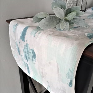 Beachy Colors Home Decor Table Runner Centerpiece Table Decor
