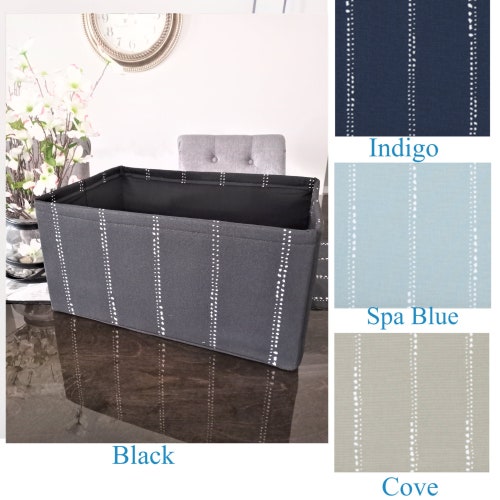 Collapsible Storage Bin in Your Custom Size Etsy