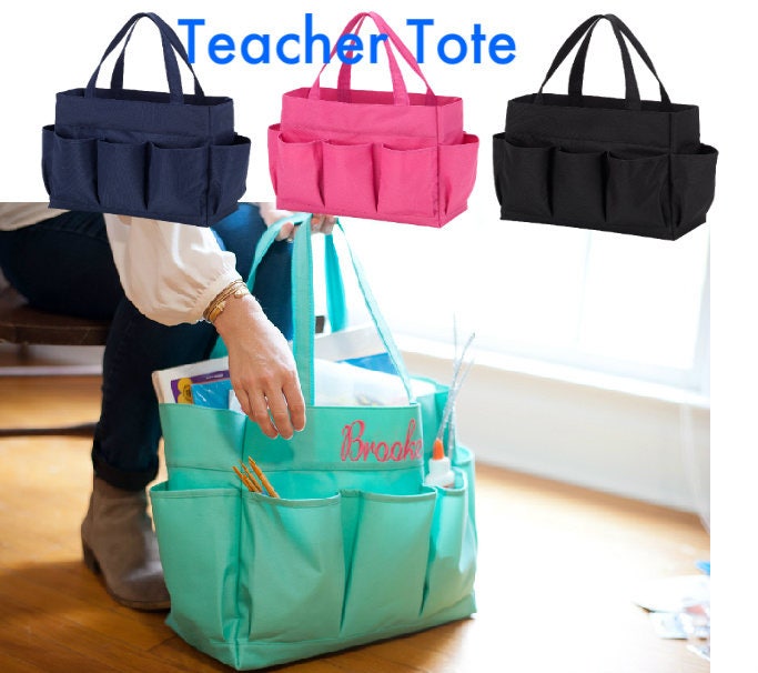 teacher totes with pockets