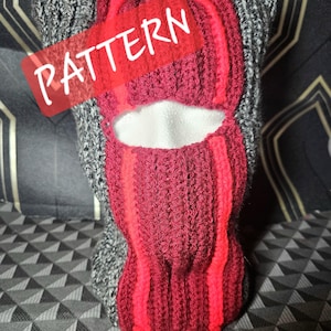 PATTERN (Crochet) - Clancy Mask Twenty One Pilots