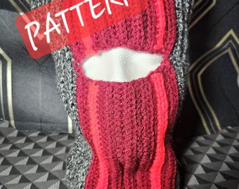 PATTERN (Crochet) - Clancy Mask Twenty One Pilots