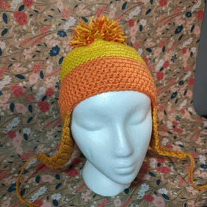 Handmade crochet Cunning Jayne Hat