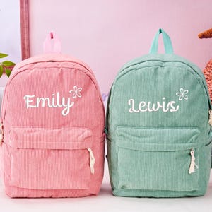 Sac à dos personnalisé pour tout-petit, Cartable à personnaliser pour tout-petit, Cartable pour enfants, Sac à dos pour enfants d'âge préscolaire, Sac à dos pour enfants avec nom, Sac à dos pour enfants