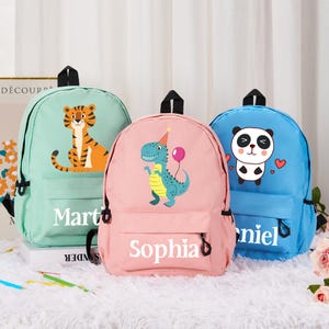 Sac à dos personnalisé pour enfant-cartable-cadeaux pour enfants-sac à dos pour tout-petit-cadeaux pour la rentrée-sac à dos préscolaire-cartable pour tout-petit-cadeaux d'anniversaire