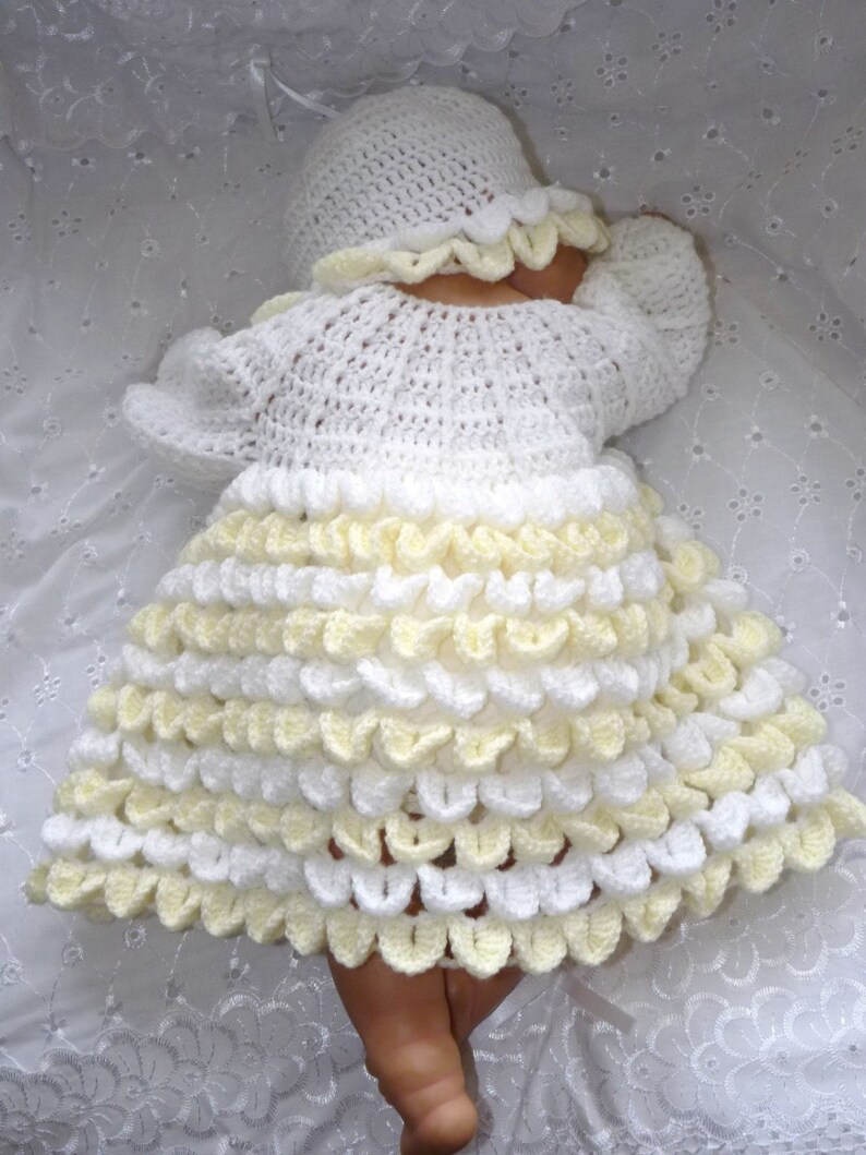 New Design Baby Newborn Crochet Pattern Tonika image 2